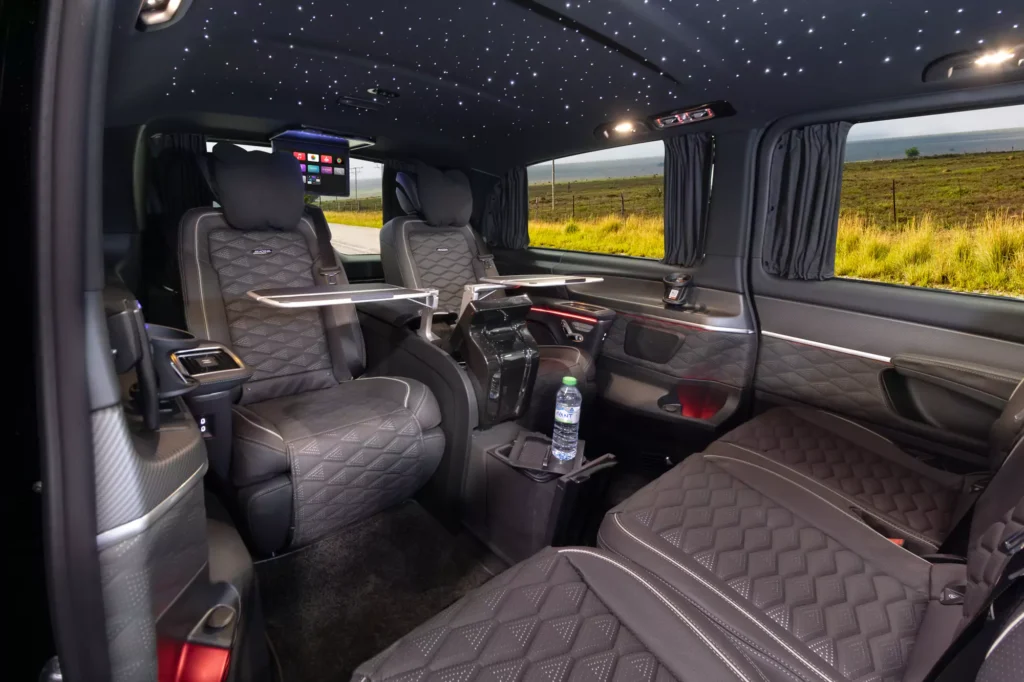 top spec v class conversion with fridge